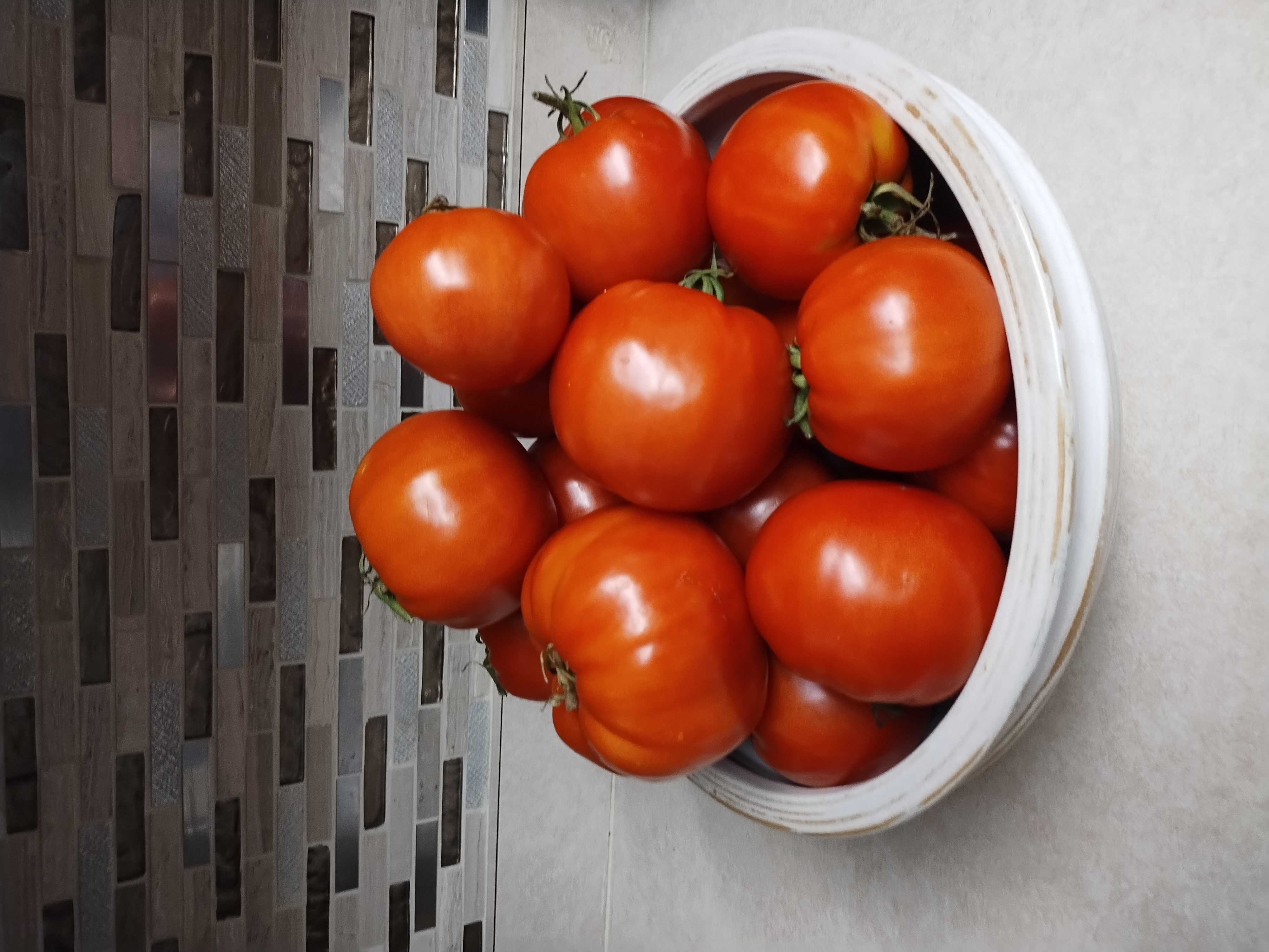 A Bowl of Tomatos